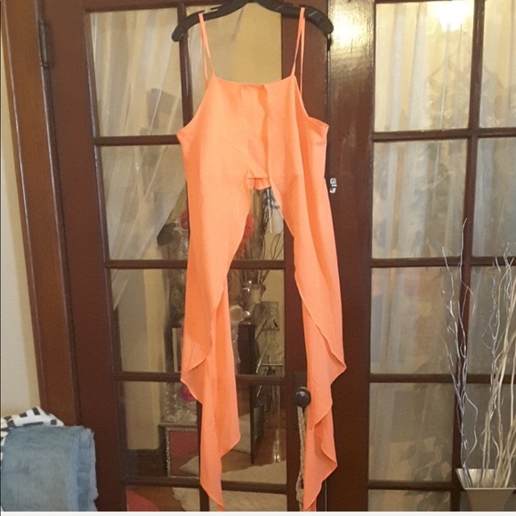 Orange crop top - Picture 6 of 6